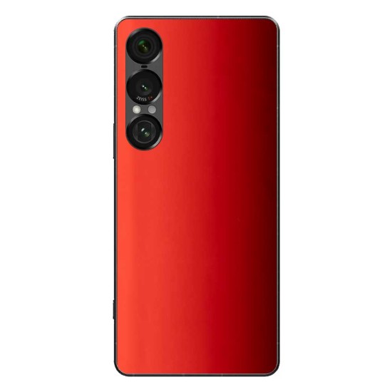 Folie skin SILKASE pentru Sony Xperia 1 VII, protectie spate telefon, rosu lucios (SILKASE, Xperia 1 VII) by www.silkase.ro Folie skin SILKASE pentru Sony Xperia 1 VII, protectie spate telefon, rosu lucios (Xperia 1 VII, S2084) by www.silkase.ro