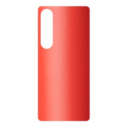 Folie skin SILKASE pentru Sony Xperia 1 VII, protectie spate telefon, rosu mat
