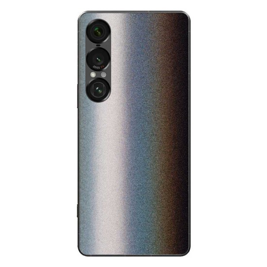 Folie skin SILKASE pentru Sony Xperia 1 VII, protectie spate telefon, satin psychedelic (SILKASE, Xperia 1 VII) by www.silkase.ro Folie skin SILKASE pentru Sony Xperia 1 VII, protectie spate telefon, satin psychedelic (Xperia 1 VII, S2062) by www.silkase.ro