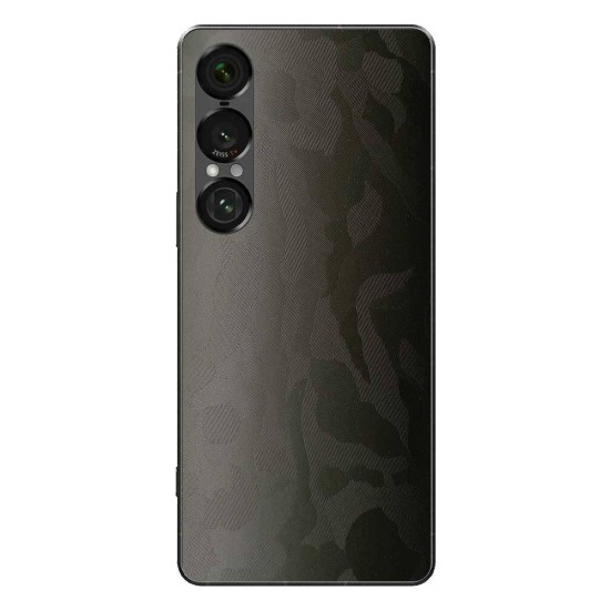 Folie skin SILKASE pentru Sony Xperia 1 VII, protectie spate telefon, verde camuflaj (SILKASE, Xperia 1 VII) by www.silkase.ro Folie skin SILKASE pentru Sony Xperia 1 VII, protectie spate telefon, verde camuflaj (Xperia 1 VII, S2079) by www.silkase.ro
