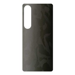 Folie skin SILKASE pentru Sony Xperia 1 VII, protectie spate telefon, verde camuflaj