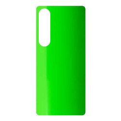 Folie skin SILKASE pentru Sony Xperia 1 VII, protectie spate telefon, verde neon lucios