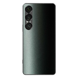 Folie skin SILKASE pentru Sony Xperia 1 VII, protectie spate telefon, verde pine inchis