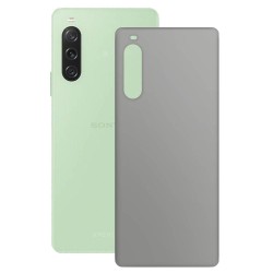 Folie skin SILKASE pentru Sony Xperia 10 V, gri ice, protectie spate telefon