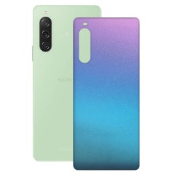 Folie skin SILKASE pentru Sony Xperia 10 V, magenta cameleon, protectie spate telefon