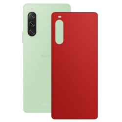 Folie skin SILKASE pentru Sony Xperia 10 V, rosu, protectie spate telefon
