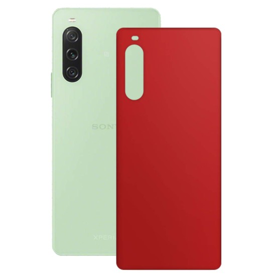 Folie skin SILKASE pentru Sony Xperia 10 V, rosu, protectie spate telefon (SILKASE, Xperia 10 V) by www.silkase.ro Folie skin SILKASE pentru Sony Xperia 10 V, rosu, protectie spate telefon (Xperia 10 V, S1143) by www.silkase.ro