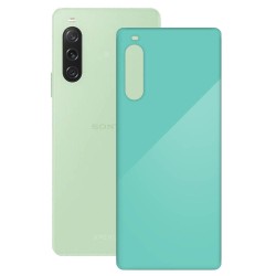 Folie skin SILKASE pentru Sony Xperia 10 V, turcoaz lucios, protectie spate telefon
