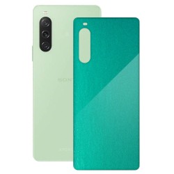 Folie skin SILKASE pentru Sony Xperia 10 V, turcoaz metalic, protectie spate telefon