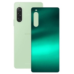 Folie skin SILKASE pentru Sony Xperia 10 V, verde emerald, protectie spate telefon