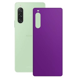 Folie skin SILKASE pentru Sony Xperia 10 V, violet mat, protectie spate telefon