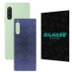 Folie skin SILKASE pentru Sony Xperia 10 V, albastru hexa, protectie spate telefon (Xperia 10 V, S1127) by www.silkase.ro
