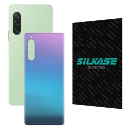 Folie skin SILKASE pentru Sony Xperia 10 V, magenta cameleon, protectie spate telefon