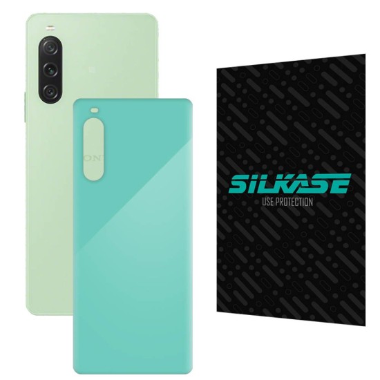 Folie skin SILKASE pentru Sony Xperia 10 V, turcoaz lucios, protectie spate telefon (SILKASE, Xperia 10 V) by www.silkase.ro Folie skin SILKASE pentru Sony Xperia 10 V, turcoaz lucios, protectie spate telefon (Xperia 10 V, S1144) by www.silkase.ro