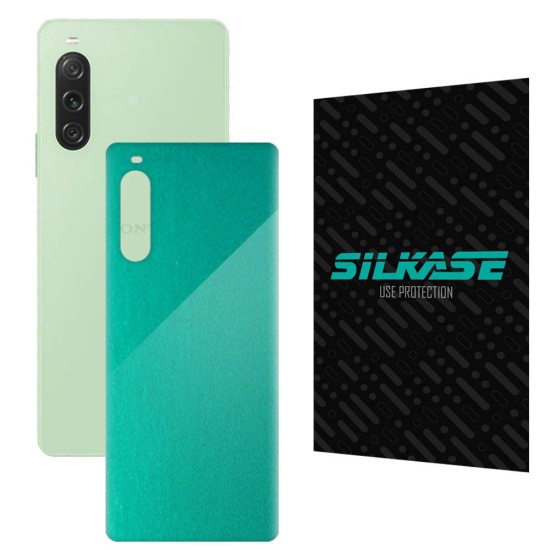 Folie skin SILKASE pentru Sony Xperia 10 V, turcoaz metalic, protectie spate telefon (SILKASE, Xperia 10 V) by www.silkase.ro Folie skin SILKASE pentru Sony Xperia 10 V, turcoaz metalic, protectie spate telefon (Xperia 10 V, S1145) by www.silkase.ro