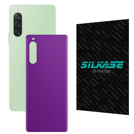 Folie skin SILKASE pentru Sony Xperia 10 V, violet mat, protectie spate telefon (SILKASE, Xperia 10 V) by www.silkase.ro Folie skin SILKASE pentru Sony Xperia 10 V, violet mat, protectie spate telefon (Xperia 10 V, S1150) by www.silkase.ro