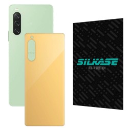 Folie skin SILKASE pentru Sony Xperia 10 V, bej, protectie spate telefon Folie skin SILKASE pentru Sony Xperia 10 V, bej, protectie spate telefon