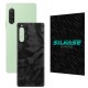 Folie skin SILKASE pentru Sony Xperia 10 V, camo negru, protectie spate telefon (Xperia 10 V, S1130) by www.silkase.ro