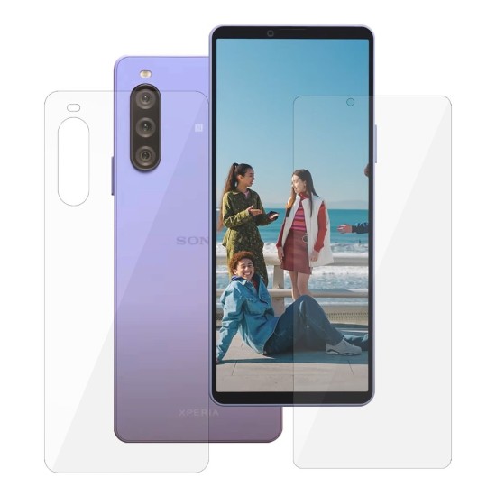 Set 2 folii SILKASE pentru Sony Xperia 10 V, protectie telefon, silicon regenerabil (SILKASE, Xperia 10 V) by www.silkase.ro Set 2 folii SILKASE pentru Sony Xperia 10 V, protectie telefon, silicon regenerabil (Xperia 10 V, F5885) by www.silkase.ro
