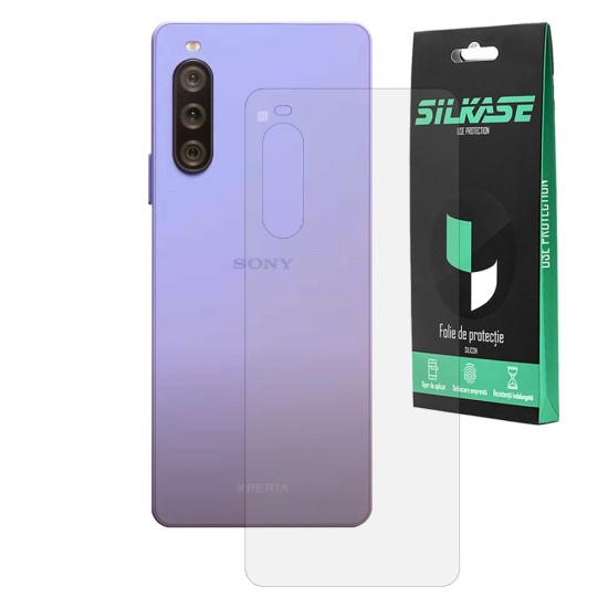 Folie spate mata SILKASE pentru Sony Xperia 10 V , protectie spate, silicon (SILKASE, Xperia 10 V) by www.silkase.ro Folie spate mata SILKASE pentru Sony Xperia 10 V , protectie spate, silicon (Xperia 10 V, F5887) by www.silkase.ro