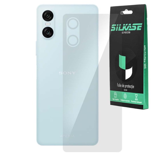 Folie spate SILKASE pentru Sony Xperia 10 VI, protectie spate, silicon regenerabil (SILKASE, Xperia 10 VI) by www.silkase.ro Folie spate SILKASE pentru Sony Xperia 10 VI, protectie spate, silicon regenerabil (Xperia 10 VI, F6923) by www.silkase.ro