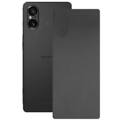 Folie skin SILKASE, pentru Sony Xperia 5 V, matrix, protectie spate telefon