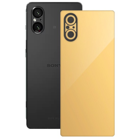 Folie skin SILKASE, pentru Sony Xperia 5 V, bej, protectie spate telefon (SILKASE, Xperia 5 V) by www.silkase.ro Folie skin SILKASE, pentru Sony Xperia 5 V, bej, protectie spate telefon (Xperia 5 V, S1609) by www.silkase.ro
