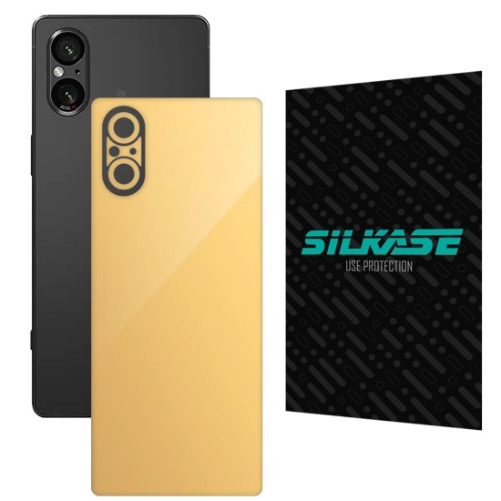 Folie skin SILKASE, pentru Sony Xperia 5 V, bej, protectie spate telefon (SILKASE, Xperia 5 V) by www.silkase.ro Folie skin SILKASE, pentru Sony Xperia 5 V, bej, protectie spate telefon (Xperia 5 V, S1609) by www.silkase.ro