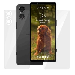 Set 2 folii SILKASE pentru Sony Xperia 5 V, protectie telefon, silicon regenerabil