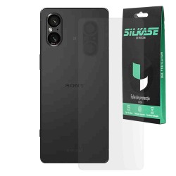 Folie spate mata SILKASE pentru Sony Xperia 5 V, protectie spate, silicon