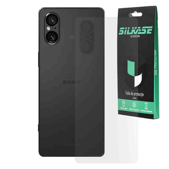 Folie spate mata SILKASE pentru Sony Xperia 5 V, protectie spate, silicon (SILKASE, Xperia 5 V) by www.silkase.ro Folie spate mata SILKASE pentru Sony Xperia 5 V, protectie spate, silicon (Xperia 5 V, F6270) by www.silkase.ro