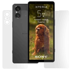 Set 2 folii mate SILKASE pentru Sony Xperia 5 V, protectie telefon, silicon