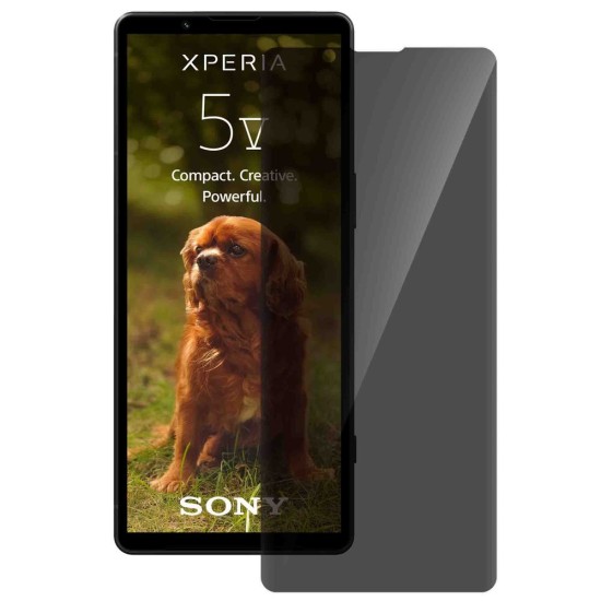 Folie privacy SILKASE pentru Sony Xperia 5 V, protectie ecran, silicon (Xperia 5 V, F6272) by www.silkase.ro