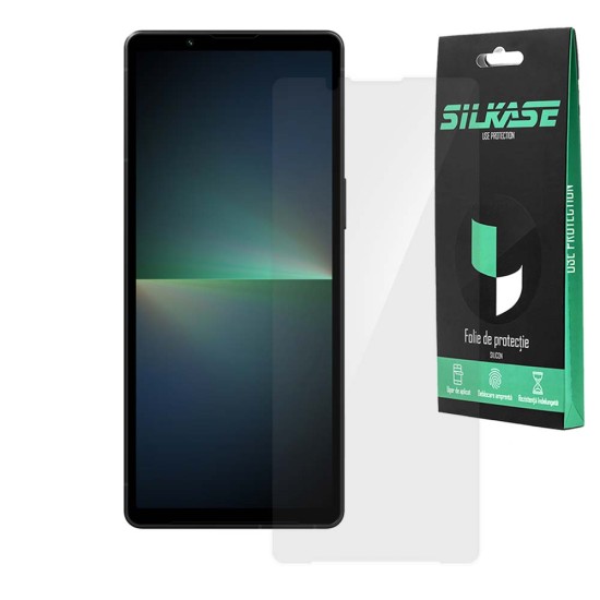 Folie SILKASE pentru Sony Xperia 5 VI, protectie ecran, silicon regenerabil (Xperia 5 VI, F7274) by www.silkase.ro