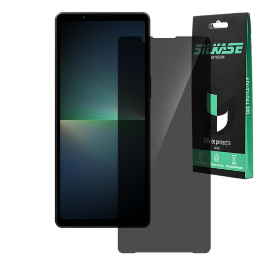 Folie privacy SILKASE pentru Sony Xperia 5 VI, protectie ecran, silicon (SILKASE, Xperia 5 VI) by www.silkase.ro Folie privacy SILKASE pentru Sony Xperia 5 VI, protectie ecran, silicon (Xperia 5 VI, F7280) by www.silkase.ro