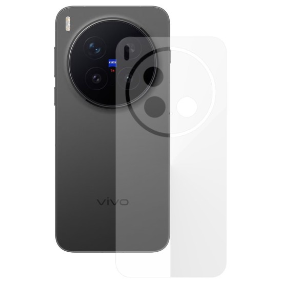 Folie spate SILKASE pentru Vivo X300 Pro, protectie spate, silicon regenerabil Folie spate SILKASE pentru Vivo X300 Pro, protectie spate, silicon regenerabil (X300 Pro, F7893) by www.silkase.ro