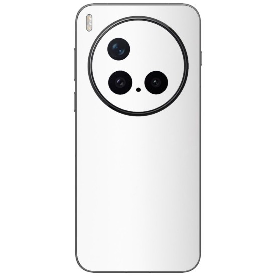 Folie skin SILKASE pentru Vivo X300 Pro, protectie spate telefon, alb mat Folie skin SILKASE pentru Vivo X300 Pro, protectie spate telefon, alb mat (X300 Pro, S2569) by www.silkase.ro