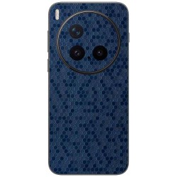 Folie skin SILKASE pentru Vivo X300 Pro, protectie spate telefon, albastru hexa