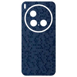 Folie skin SILKASE pentru Vivo X300 Pro, protectie spate telefon, albastru hexa Folie skin SILKASE pentru Vivo X300 Pro, protectie spate telefon, albastru hexa