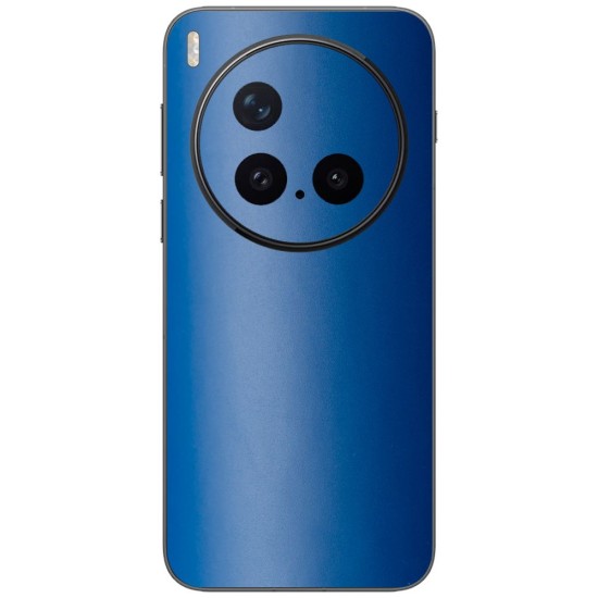 Folie skin SILKASE pentru Vivo X300 Pro, protectie spate telefon, albastru inchis mat Folie skin SILKASE pentru Vivo X300 Pro, protectie spate telefon, albastru inchis mat (X300 Pro, S2576) by www.silkase.ro
