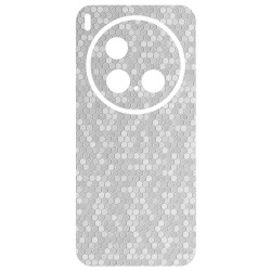 Folie skin SILKASE pentru Vivo X300 Pro, protectie spate telefon, gri hexa Folie skin SILKASE pentru Vivo X300 Pro, protectie spate telefon, gri hexa