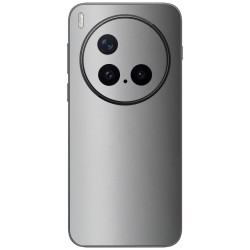 Folie skin SILKASE pentru Vivo X300 Pro, protectie spate telefon, gri mat