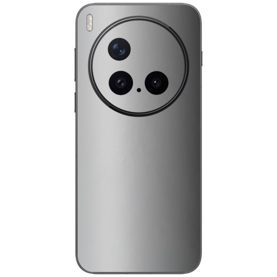 Folie skin SILKASE pentru Vivo X300 Pro, protectie spate telefon, gri mat (X300 Pro, S2594) by www.silkase.ro
