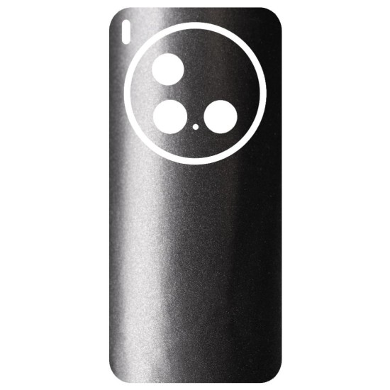 Folie skin SILKASE pentru Vivo X300 Pro, protectie spate telefon, gunmetal gri inchis (X300 Pro, S2592) by www.silkase.ro