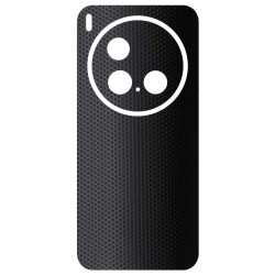 Folie skin SILKASE pentru Vivo X300 Pro, protectie spate telefon, matrix negru