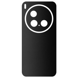 Folie skin SILKASE pentru Vivo X300 Pro, protectie spate telefon, negru mat Folie skin SILKASE pentru Vivo X300 Pro, protectie spate telefon, negru mat