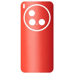 Folie skin SILKASE pentru Vivo X300 Pro, protectie spate telefon, rosu mat