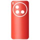 Folie skin SILKASE pentru Vivo X300 Pro, protectie spate telefon, rosu mat (X300 Pro, S2597) by www.silkase.ro