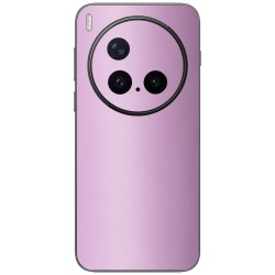 Folie skin SILKASE pentru Vivo X300 Pro, protectie spate telefon, roz deschis mat