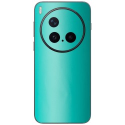 Folie skin SILKASE pentru Vivo X300 Pro, protectie spate telefon, turcoaz mat
